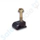 thumbnail image 1 of Clips de tornillo de montaje para cable único RG6 negros SatelliteSale (100 unidades), 1 of 2