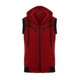 thumbnail image 1 of INSPIRE CHIC Chaleco con Capucha para Hombre con Cremallera sin Mangas y Cordón Ajustable 46 Burdeos, 1 of 8