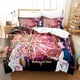 thumbnail image 1 of New Summer Time Rendering Bedding Set Cartoon Anime three-piece set Adult Kid Bedroom Duvetcover Sets 3D Kawaii Girls Twin Set Bed Sheets, 1 of 5