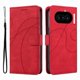 thumbnail image 1 of Funda tipo cartera con tapa para Nothing Phone 4A con tarjetero, soporte y cubierta magnética Rojo, 1 of 5