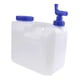 thumbnail image 5 of Contenedor De Almacenamiento De Recipiente De Agua Para Coche De Camping Al Aire Libre De 15 L, Blanco, 5 of 5