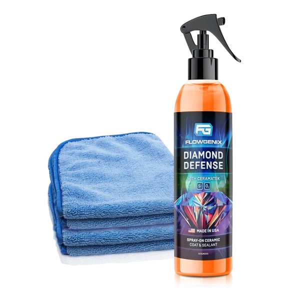 Spray De Recubrimiento Cerámico Diamond Defense 240 Ml Con Toallas
