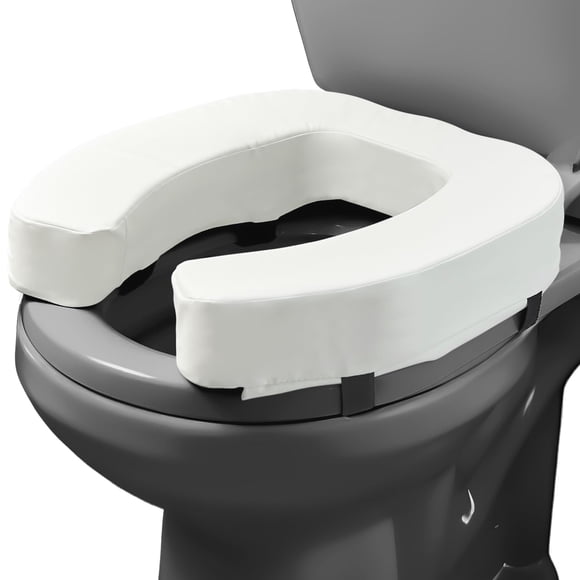 Elevador De Asiento De Inodoro Adds De 7 62 Cm Ajuste Universal Blanco