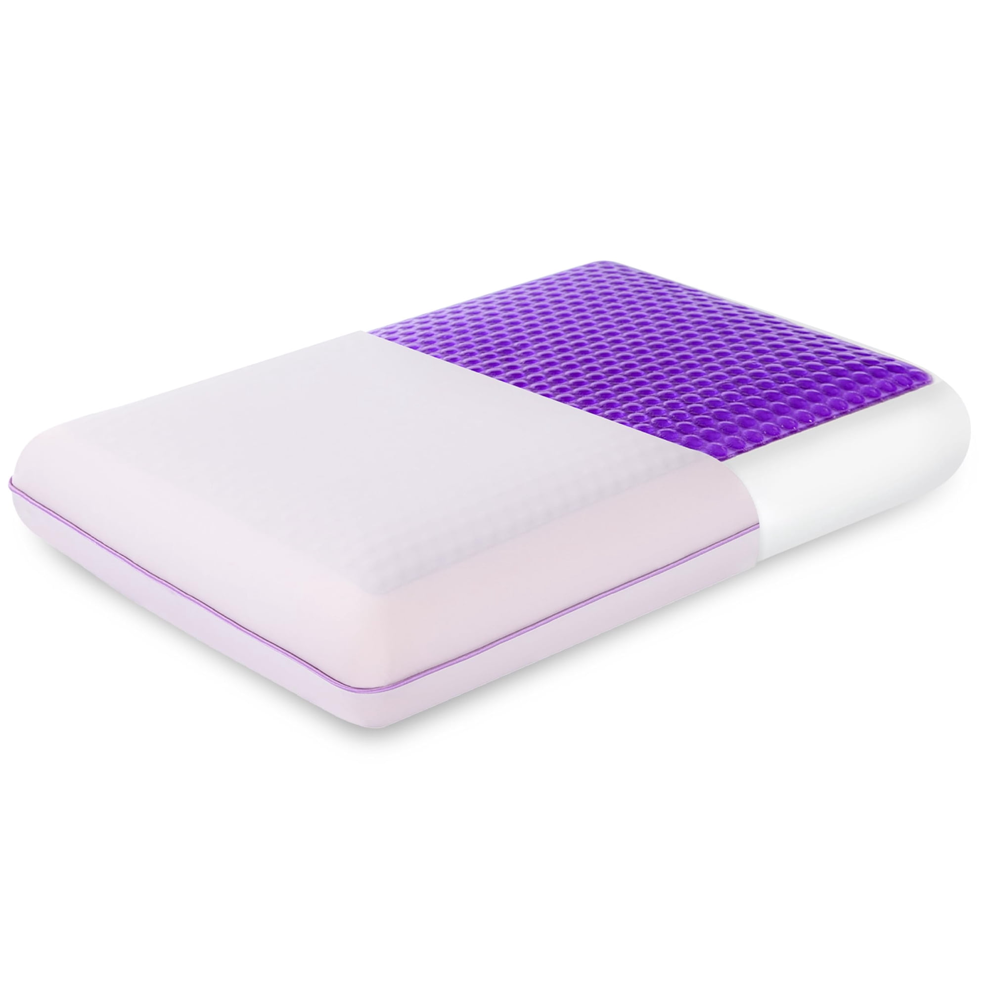 Funda Reversible Egohome De Espuma Viscoelástica, Color Morado
