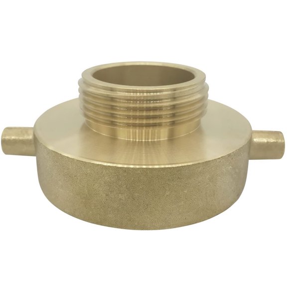 Adaptador de hidrante SpringSpray de 2,5 cm NST hembra x 1,5 cm NST macho