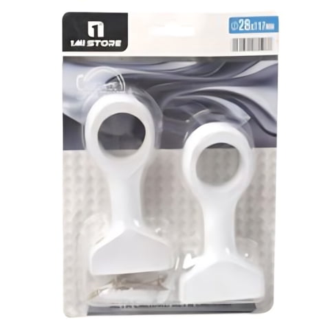 Genérico - Soporte De Barra De Cortina De Madera117Mm