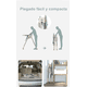 thumbnail image 5 of Silla De Comer Plegable Con Ruedas Verde Lubabycas, 5 of 8