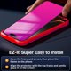 thumbnail image 5 of Protector de pantalla de privacidad Heromiracle Pack de 2 para iPhone 16 Pro Max, 5 of 9