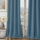 thumbnail image 2 of Cortina Joydeco Velvet con aislamiento térmico 132 x 213 cm, 2 paneles, 2 of 7