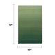 thumbnail image 2 of Alfombra FAB HAB 122 cm x 183 cm Verde Impermeable para Exterior, 2 of 9