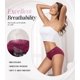 thumbnail image 4 of Bragas hipster de algodón de cintura baja TANSTC para mujer, 6 unidades, 4 of 6