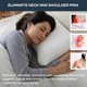 thumbnail image 5 of Almohada Queen ajustable de espuma viscoelástica Olive + Crate, 5 of 9