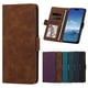thumbnail image 4 of Funda Billetera Delgada para Xiaomi Redmi Note 9 Pro Max con Ranuras y Soporte Marrón, 4 of 6