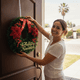 thumbnail image 5 of Corona Navideña Feliz Navidad 40cm Decoracion Navidad, 5 of 10