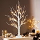 thumbnail image 2 of Árbol artificial PEIDUO de abedul de 2 pies con luces LED de color blanco cálido, 2 of 9