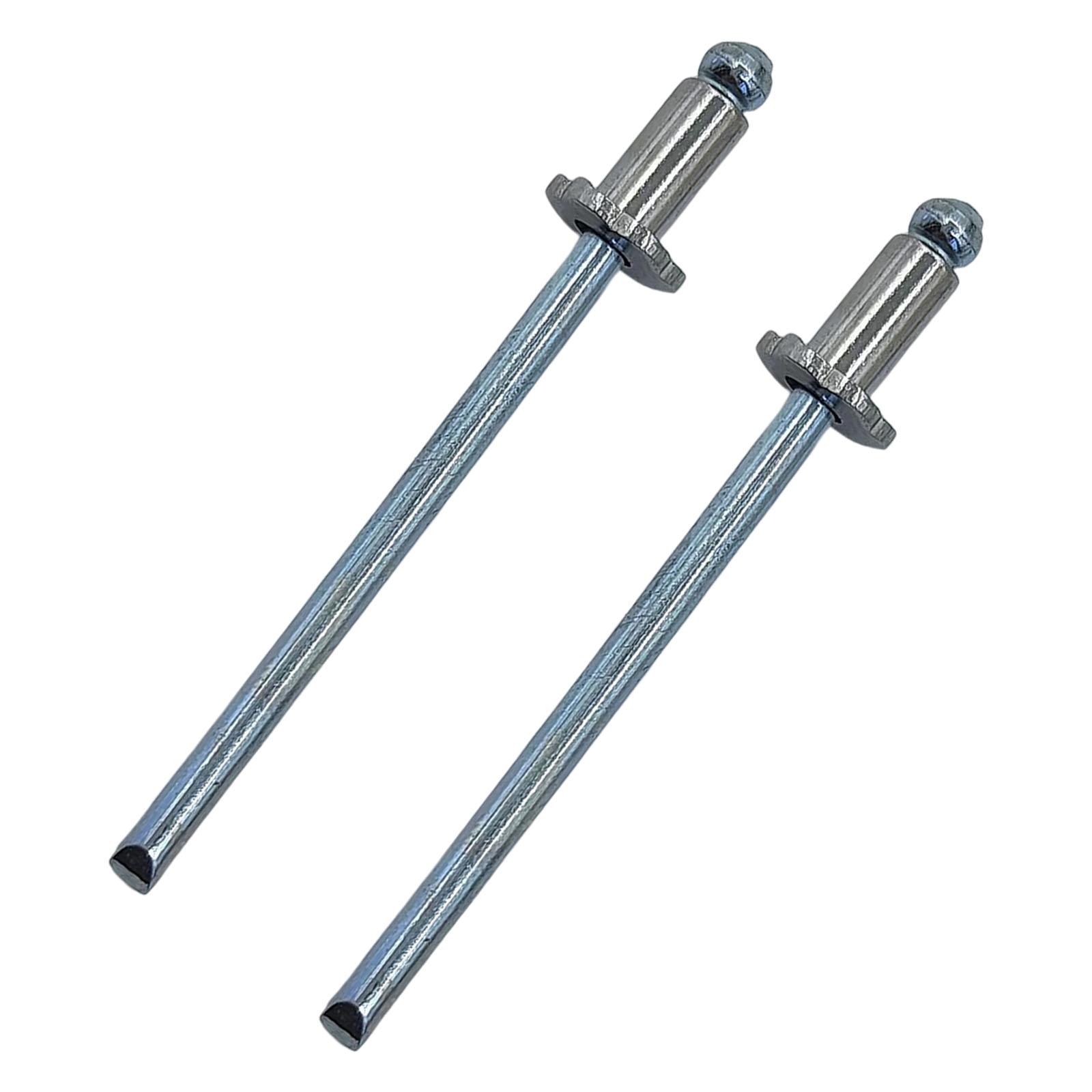 Magideal - Remaches De Roseta De Acero Inoxidable, 2 Uds., Remaches De Cabeza Redonda Universales De 50Mm, Accesorio De Repuesto, Piezas De Repuesto Duraderas, F