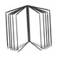 thumbnail image 3 of Soporte para Menú con Esquinas Metálicas 10 Páginas Negro, 3 of 3