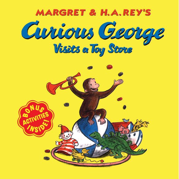 Libro Clarion Curious George visita una juguetería Weston Martha