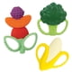 thumbnail image 1 of Juego de 3 Mordedores Lil' Nibbles de Silicone Infantino, Sin BPA, 1 of 8