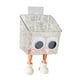 thumbnail image 1 of Canasto De Almacenamiento Para Ducha, Caja De Baño Resistente Para Baño, Cocina, Apartamento, Tamaño Mediano Con Patas De Ojos, 1 of 3
