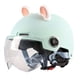 thumbnail image 1 of Accesorio Para Casco De Ciclomotor Jet Para Motocicletas Eléctricas Chopper Moped Verde, 1 of 5