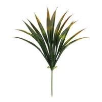 Magideal - Planta De Hierba Artificial, Hierba Alta Al Aire Libre De Vegetación De Imitación De Hierba Interior Al Aire Libre Planta Artificial Para Macetas De Naranja Verde