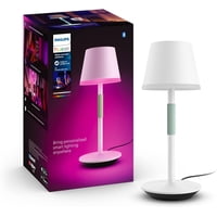 Lámpara De Mesa Portátil Inteligente Philips Hue Go White Con Color