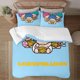 thumbnail image 1 of Goropikadon 3-Piece Bedding Set For Kids Boys Girls Adult Cartoon Warm Cute Fashion Holiday Present Gift Bed Sheets, 1 of 5