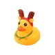 thumbnail image 3 of Pato Flotante Para Niños, Pato Pequeño Para Bolsas De Regalos, Rellenos De Medias Para Niños, Alce, 3 of 5
