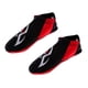 thumbnail image 3 of Snorkel de buceo de neopreno 3 mm natación surf playa calcetines botas xs rojo, 3 of 5
