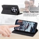 thumbnail image 4 of Funda tipo cartera con bloqueo RFID para Xiaomi Redmi Note 14 Pro 4G Con tapa abatible, portatarjetas, cierre magnético, TPU y soporte Negro, 4 of 6