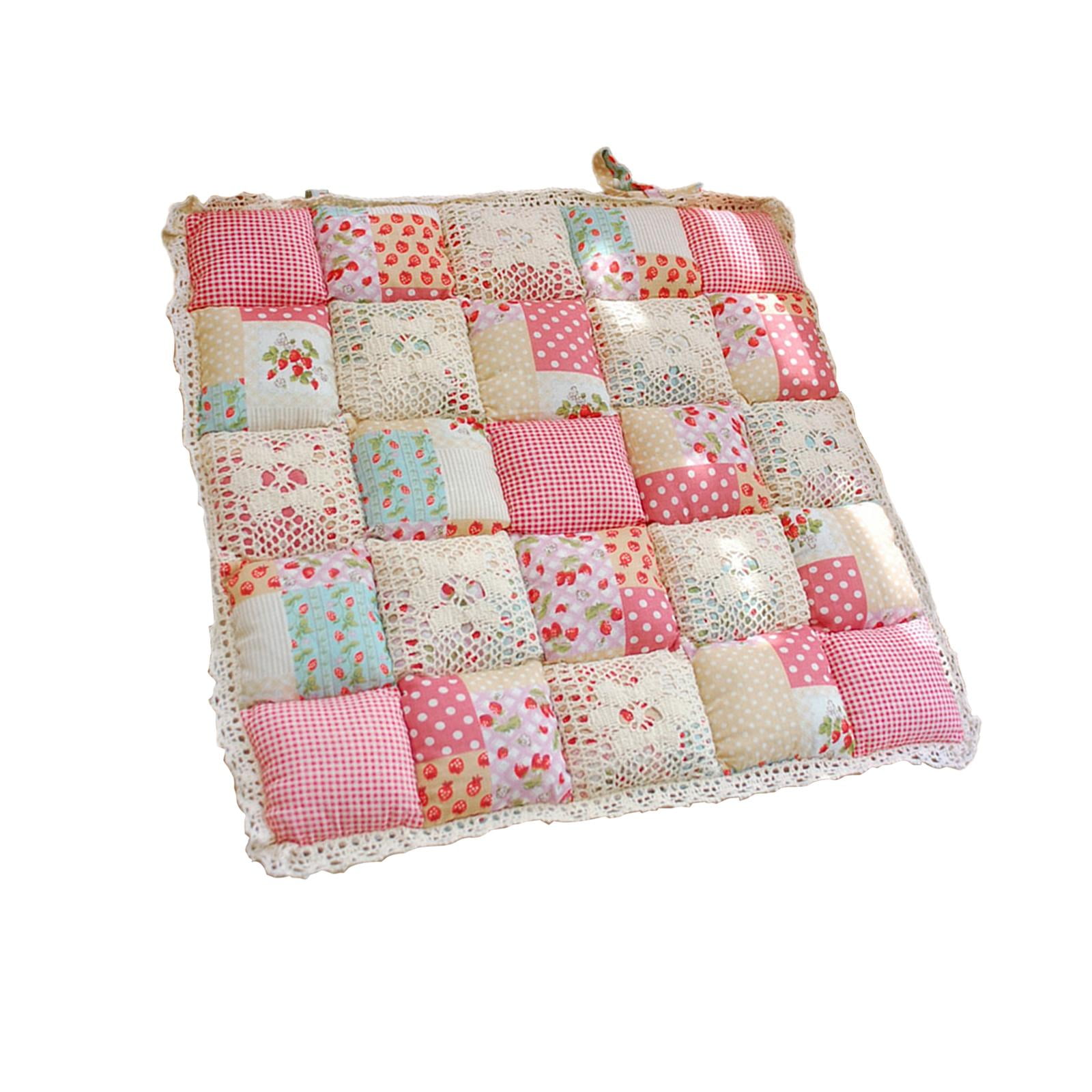 Ioensy - Cojín Para Asiento De Silla, Cojín Para Decoración Del Hogar, Patio, Coche, Lavable, Adorno Suave, Estilo A