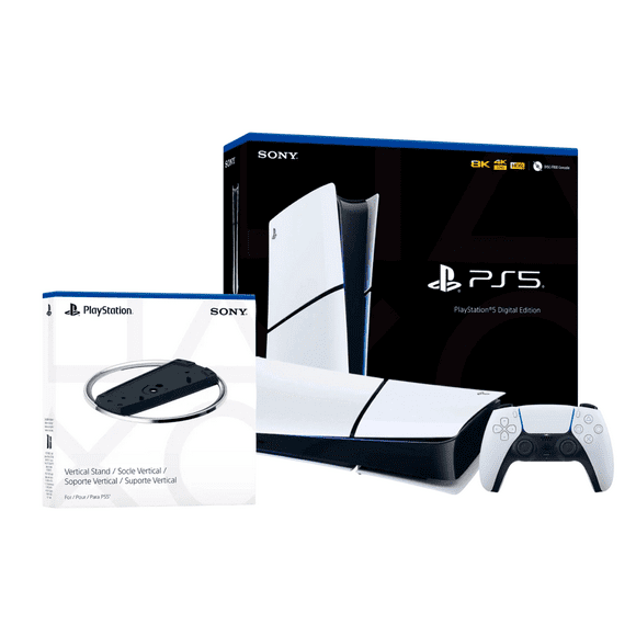 Consola Sony PS5 Slim Digital + Soporte Vertical para PS5