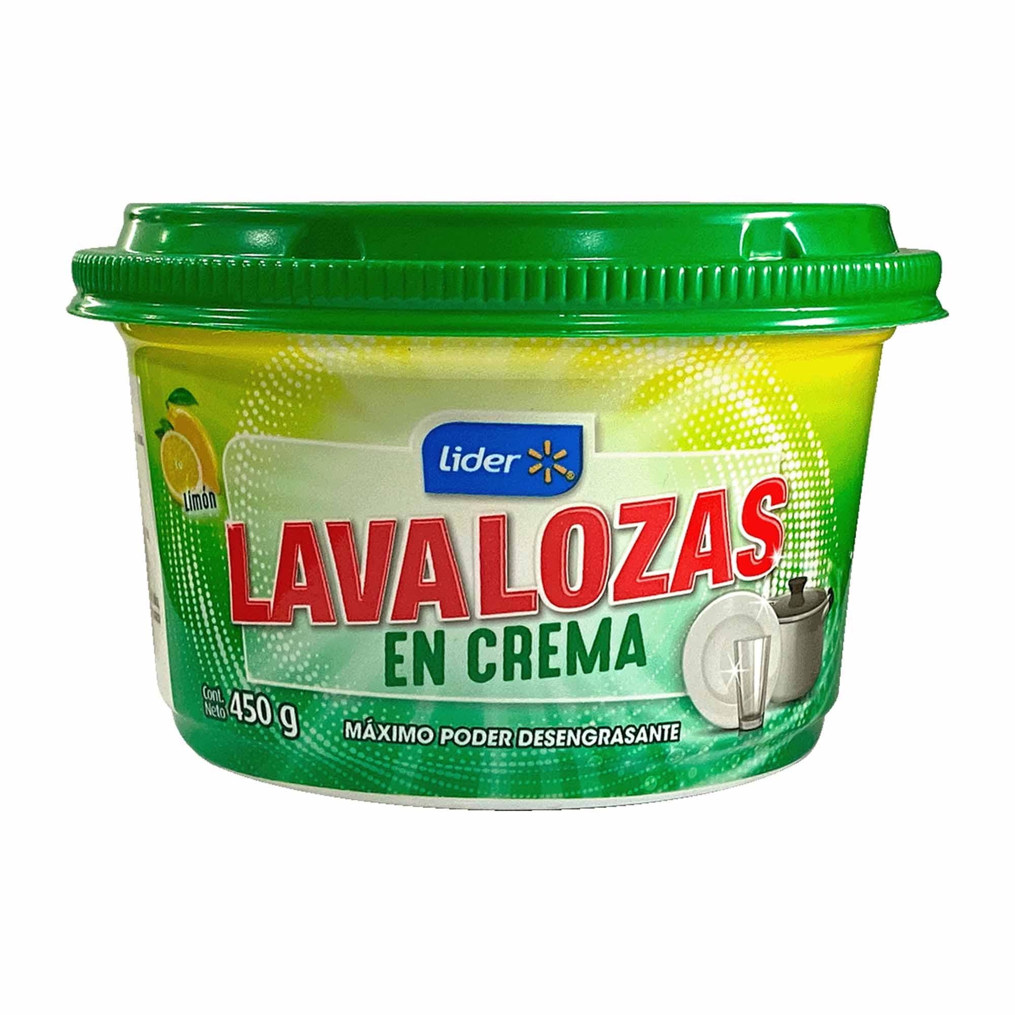 Lavalozas Crema Limón 450 Gr 450 g Lider