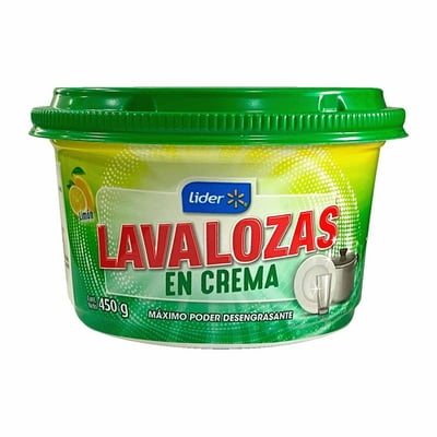 Lavalozas Crema Limón 450 Gr 450 G Lider