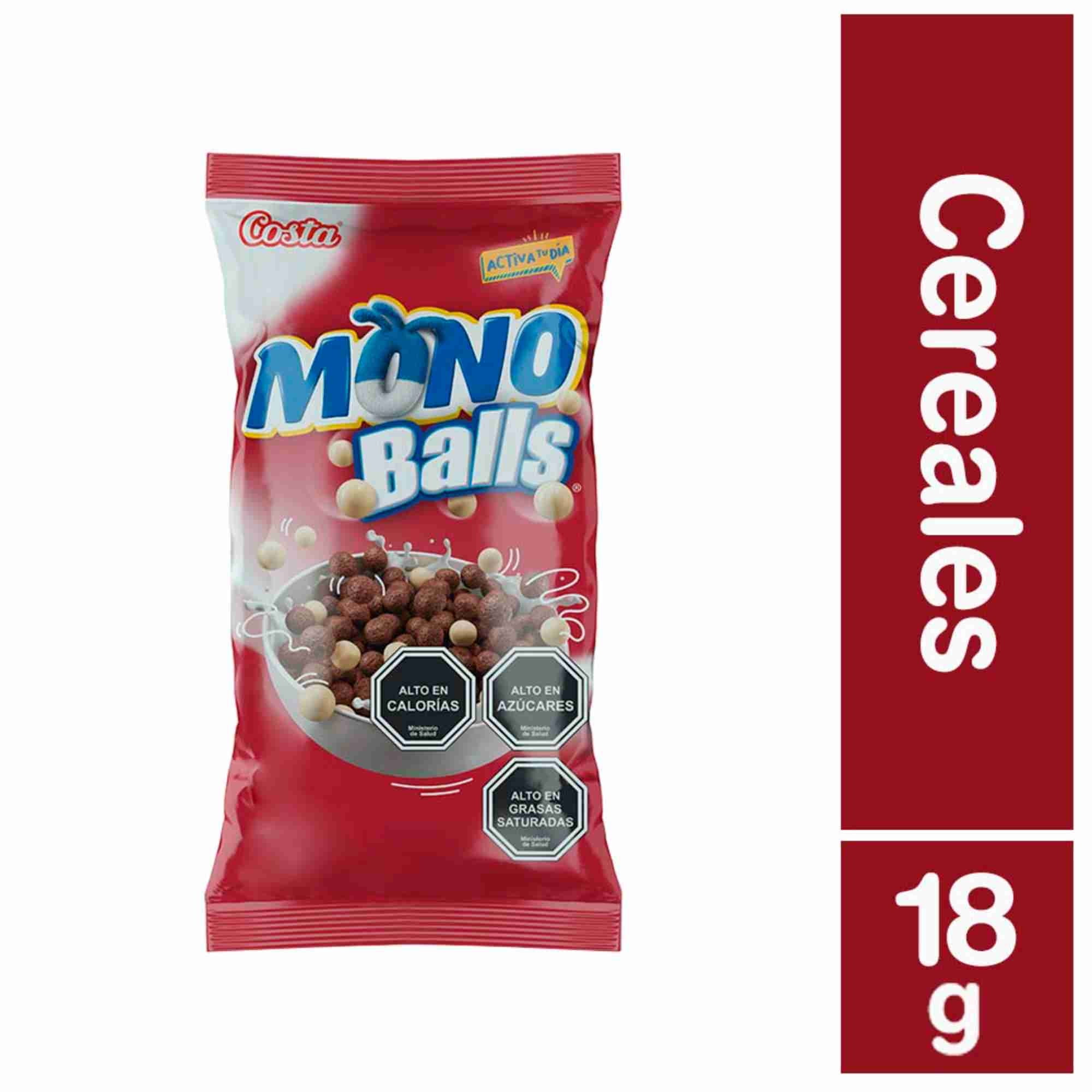 Cereal Mono Balls Snack 18 g Costa