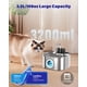 thumbnail image 2 of Fuente de agua inalámbrica Cat Lawfery de acero inoxidable 3.2L, 2 of 7