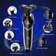 thumbnail image 5 of Afeitadora eléctrica 5 en 1 para hombre, recargable, resistente al agua, con recortador de nariz, patillas y cepillo facial., 5 of 7