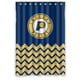 thumbnail image 1 of Cortina de ducha de los Indiana Pacers, juego de cortina de baño con ganchos, tamaño 48 x 72 pulgadas, 1 of 3
