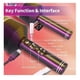 thumbnail image 2 of Kit Micrófono Inalámbrico Bluetooth Karaoke Led Ultravoice, 2 of 7