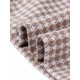 thumbnail image 5 of INSPIRE CHIC Vestido a Cuadros sin Mangas para Mujer Cuello Barco Vintage Houndstooth Vestidos de Trabajo XS Marrón, 5 of 6