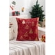 thumbnail image 2 of Cojín navideño con diseño estampado - D09, 2 of 2