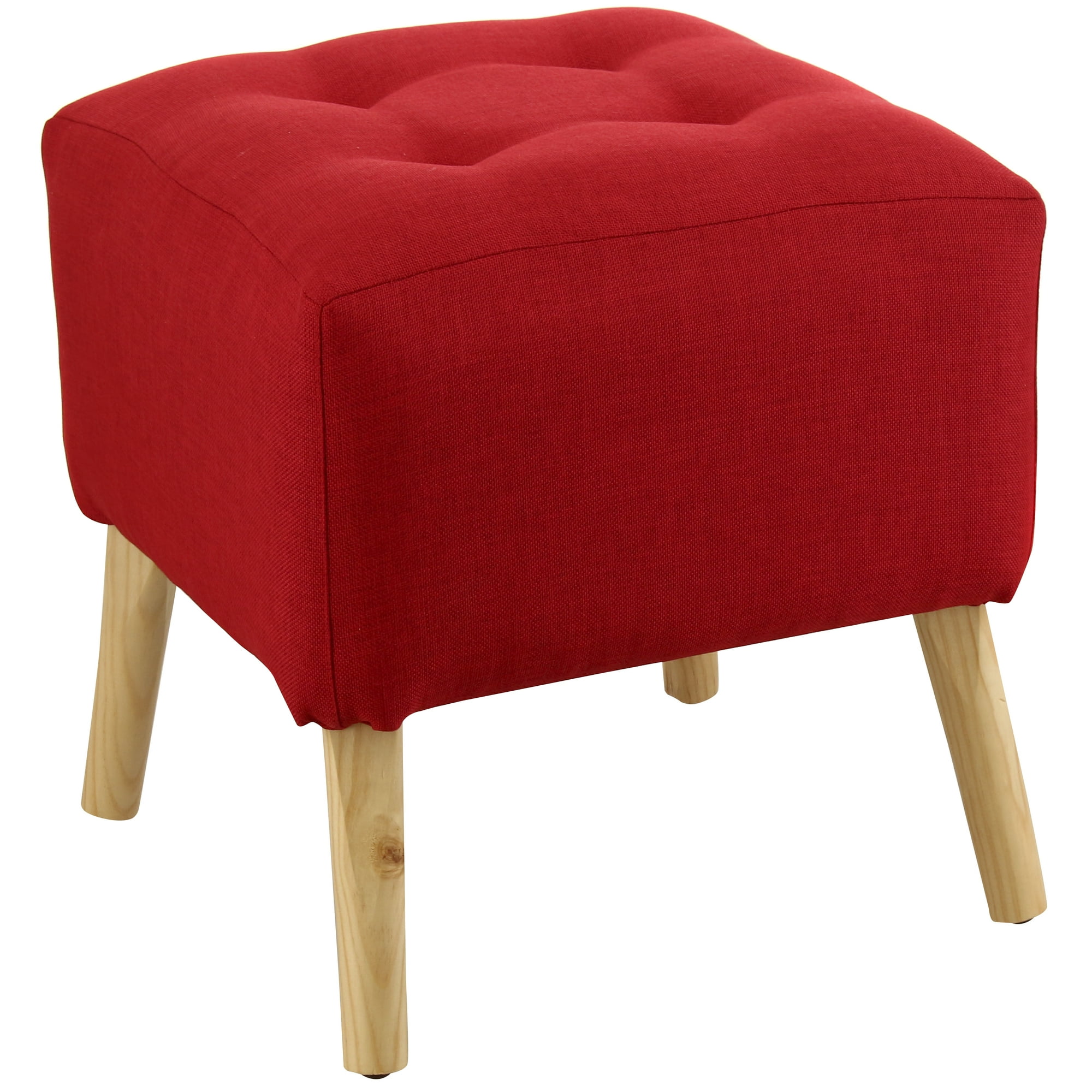 Máxima Design - Pouf Alemania Rojo Amalfi 42x42x43 Cm