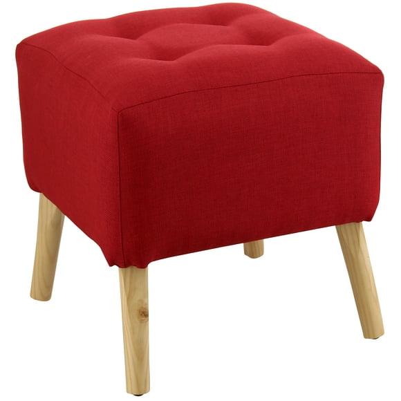 Pouf Alemania Rojo Amalfi 42x42x43 cm