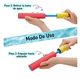 thumbnail image 3 of Pack 6 Unidades Pistola Lanza Agua Espuma Verano Piscina 30 Cm, 3 of 8
