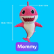 thumbnail image 1 of Baby Shark Plush Toy - Flashing and Singing Stuffed Animal for Kids - Creative and Cute Birthday Gift - Helps Develop Cognitive Skills, 1 of 3