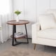 thumbnail image 3 of Mesa De Centro 60cm Redonda Walnut, 3 of 3