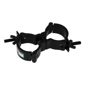 Magideal - Gancho De Acoplador Giratorio De Armazón De Iluminación Para Tubería De 1,25-1,38 Pulgadas De Diámetro Instalación Fácil Capacidad De Carga Accesorio Negro