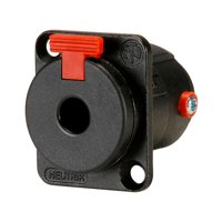 Neutrik Nj3Fp6C Black Conector Chasis 1/4 Hembra