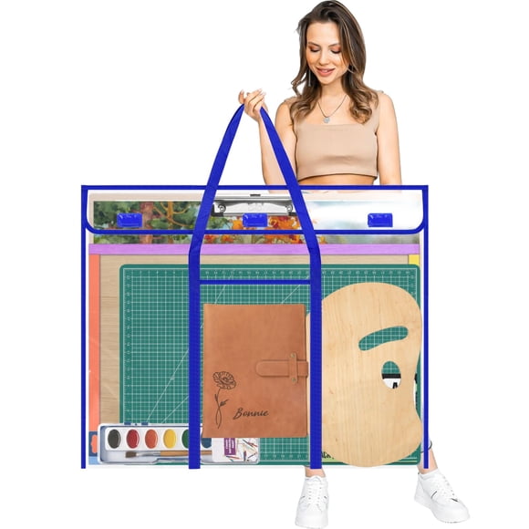 Bolsa de almacenamiento ZKOO Póster para tablón de anuncios, 30 x 24 cm, PVC